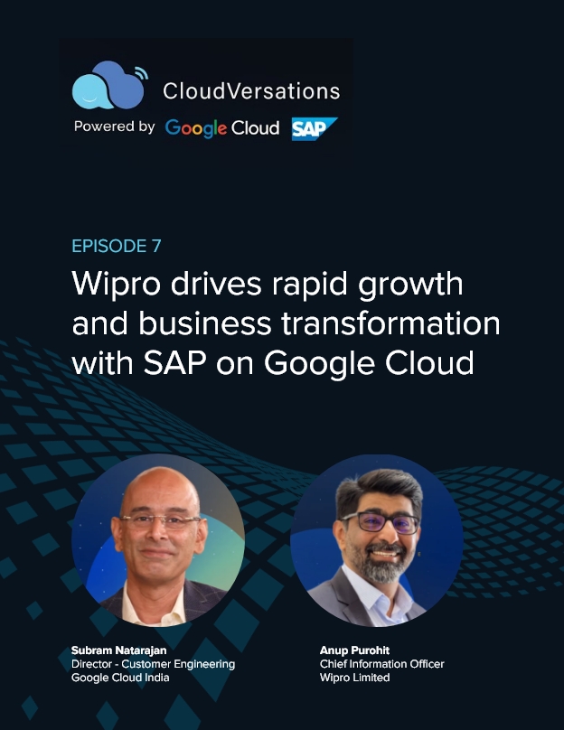 How Wipro models cloud transformation excellence with SAP on Google Cloud